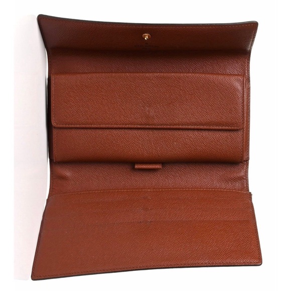 LOUIS VUITTON- 💯AUTHENTIC Monogram Porte Tresor Wallet - Picture 5 of 16
